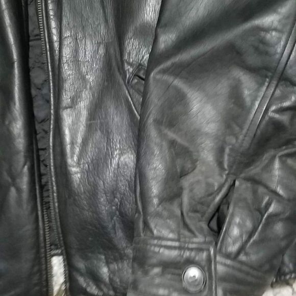Warner Brothers Studio Leather Logo Jacket - Picture 7 of 8